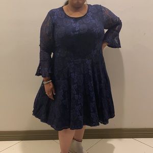 City Studio Blue Dress